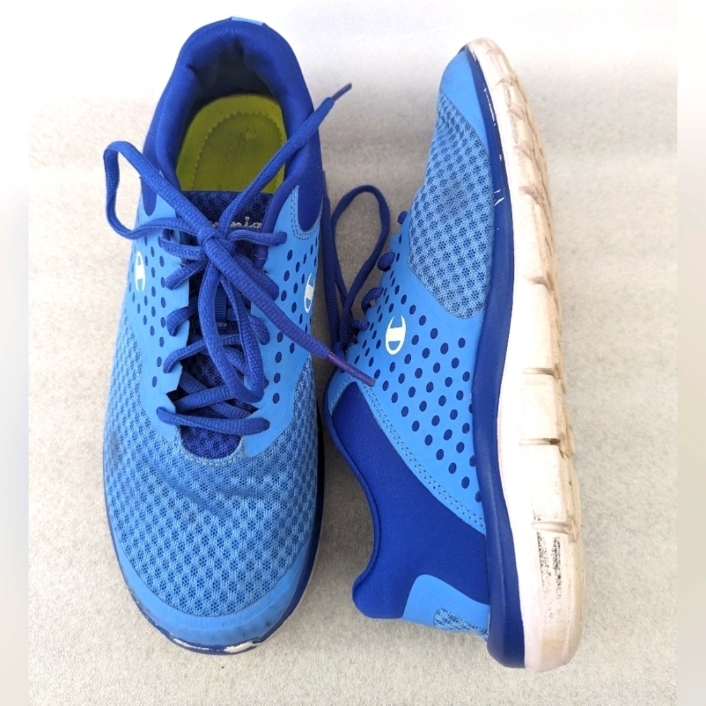 CHAMPION unisex basketball running shoe blue size 9